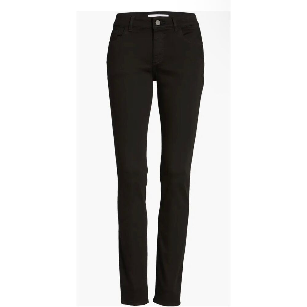 DL1961 Florence Skinny Jeans Black Mid Rise Instasculpt Size 2